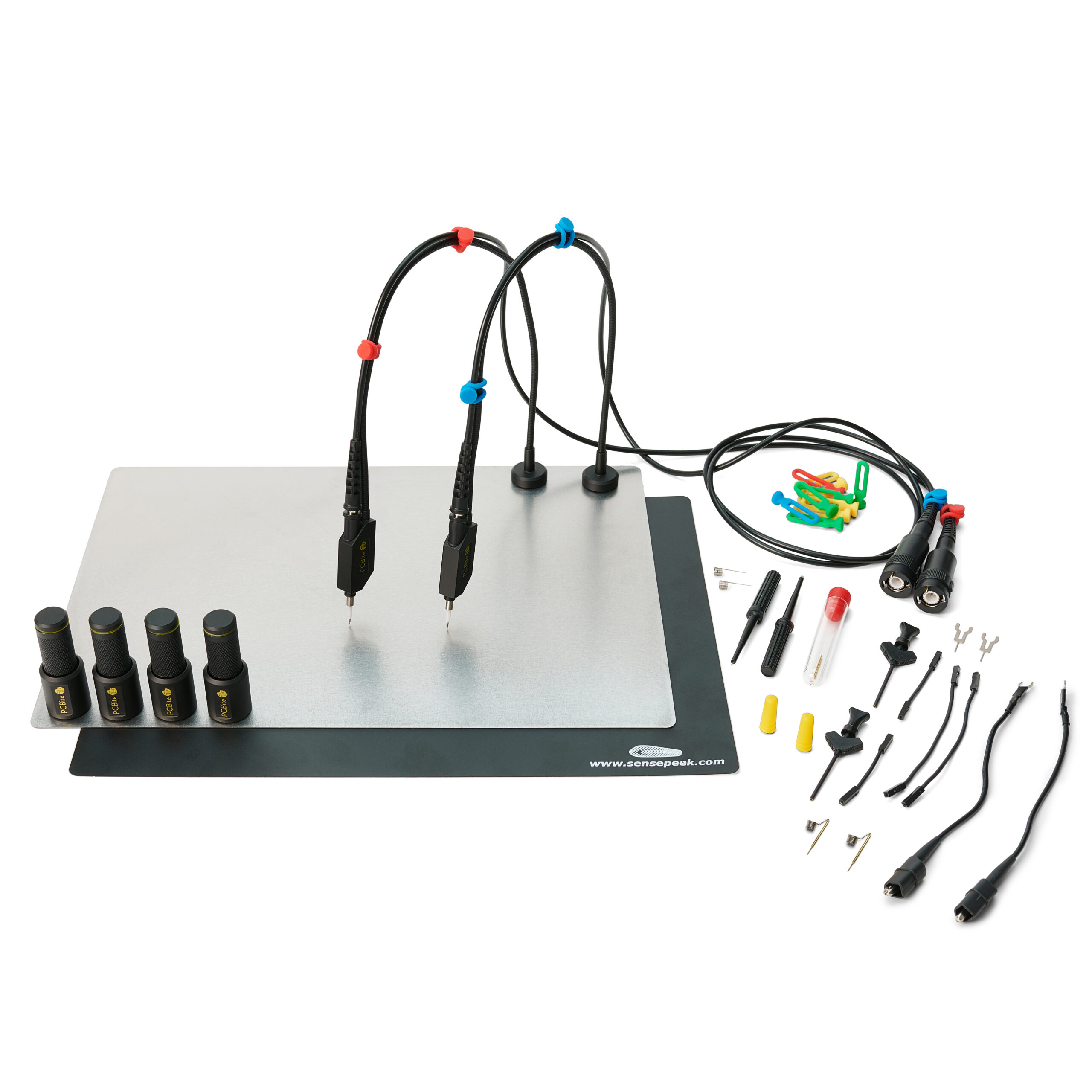 PCBitekitwith2xSQ200-200MHz-handsfree-oscilloscope-probes-B