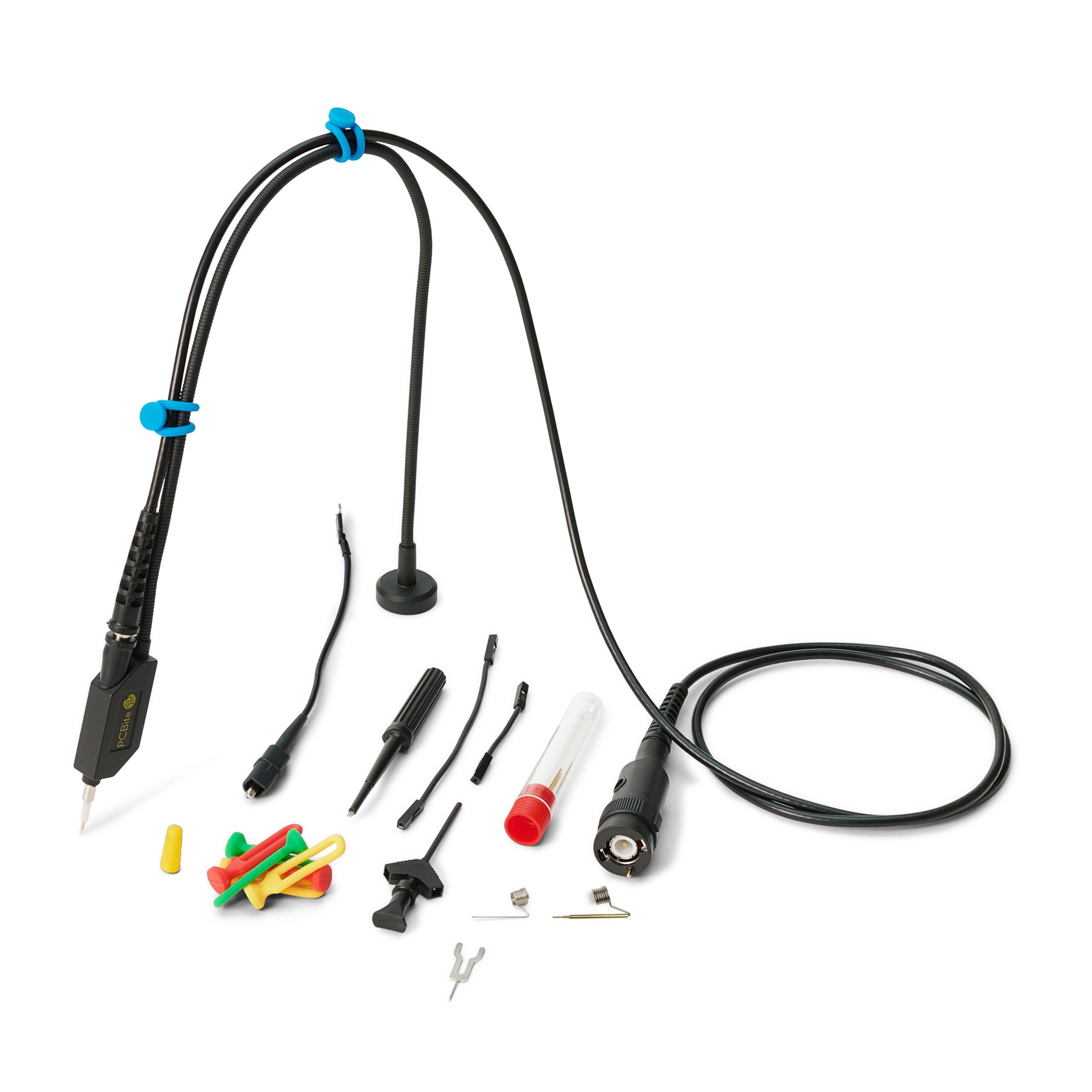 PCBitekitwith2xSQ200-200MHz-handsfree-oscilloscope-probes-J